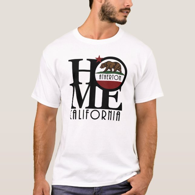 HOME Atherton California T Shirt (Framsida)