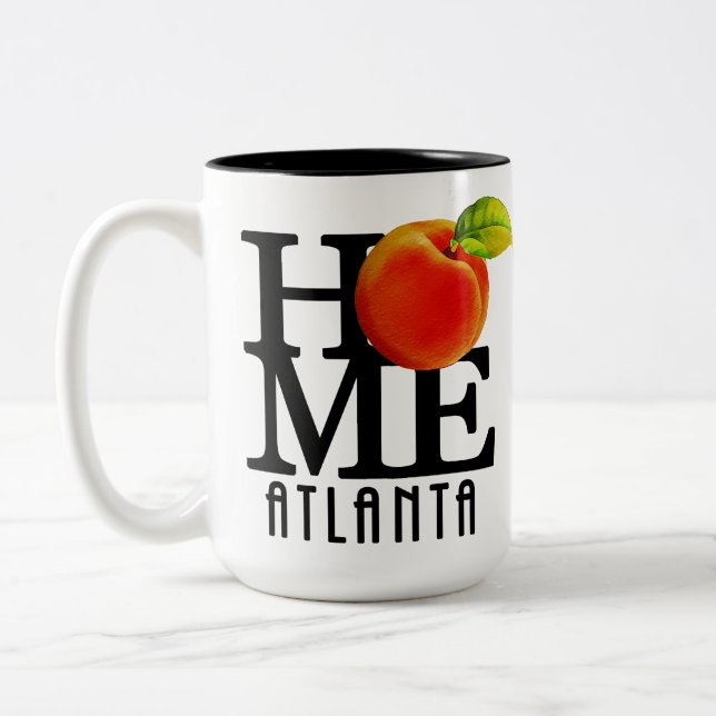 HOME Atlanta Georgia 15oz Två-Tonad Mugg (Vänster)
