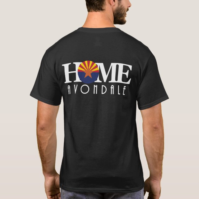 HOME Avondale Arizona T Shirt (Baksida)
