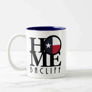HOME Bacliff Texas Två-Tonad Mugg