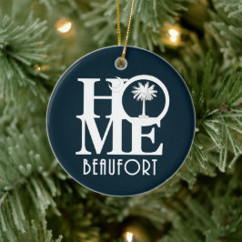 HOME Beaufort SC Julgransprydnad Keramik