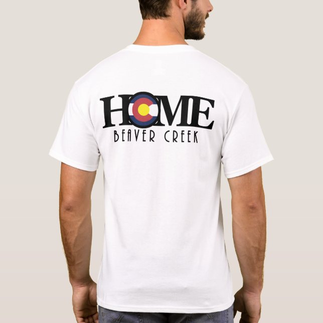 HOME Beaver Bäck T Shirt (Baksida)