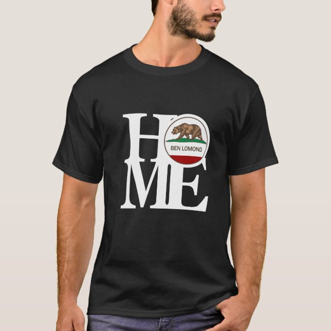 HOME Ben Lomond Manar Black Tee (Framsida)