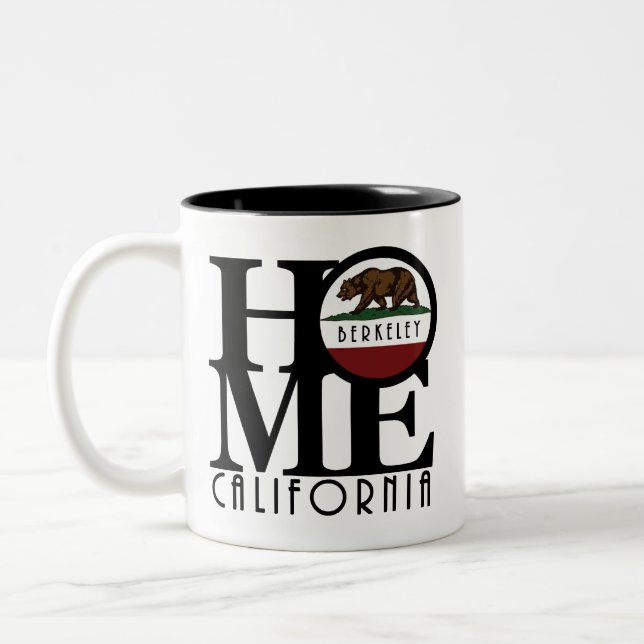 HOME Berkeley California 11oz Två-Tonad Mugg (Vänster)
