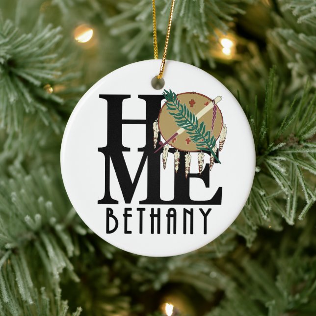 HOME Bethany Oklahoma Julgransprydnad Keramik (Träd)