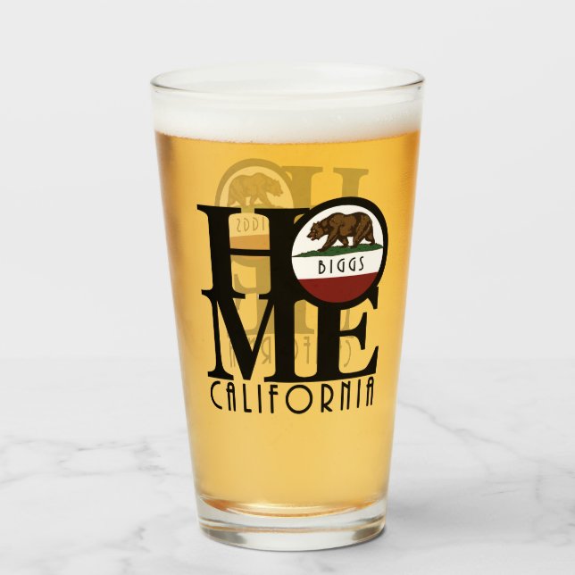 HOME Biggs California Glaskopp (Framsida fylld)