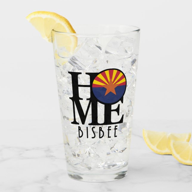 HOME Bisbee Arizona Glaskopp (Framsida Ice)