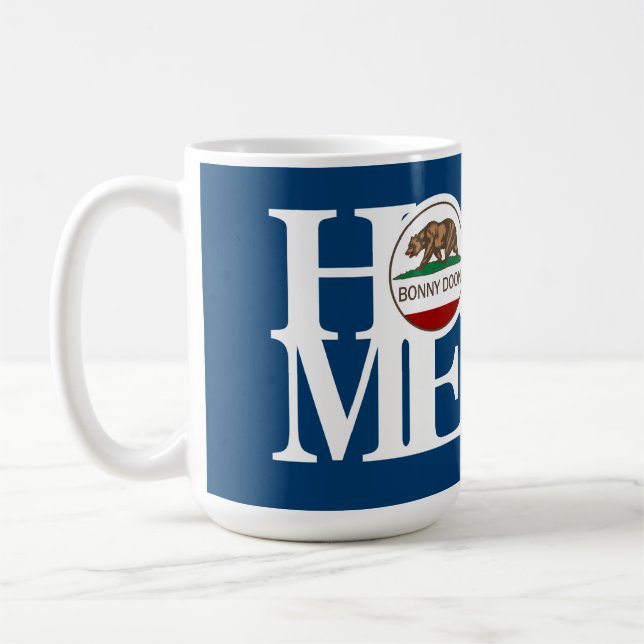 HOME Bonny Doon 15oz Mugg Blue (Vänster)