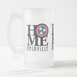 HOME BORN KÄRLEK Nashville Frostat Ölglas