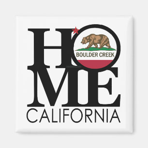 HOME Boulder Bäck Kalifornien Magnet