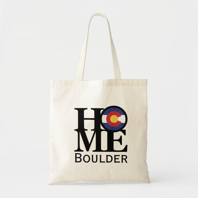 HOME Boulder Tote Tygkasse (Framsidan)