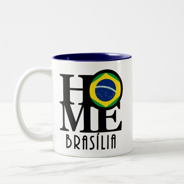 HOME Brasilia 11oz Två-Tonad Mugg (Vänster)