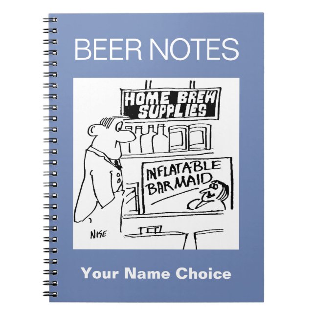 Home Brew Shop har Uppfellbar Bartender Anteckningsbok (Framsidan)