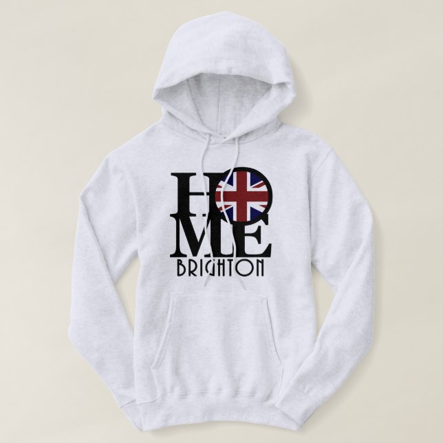 HOME Brighton England Hoodie (Design framsida)