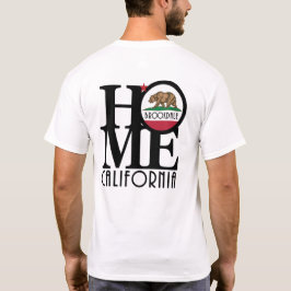 HOME Brookdale California (back print) T Shirt