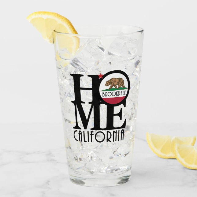 HOME Brookdale Kalifornien Glaskopp (Framsida Ice)