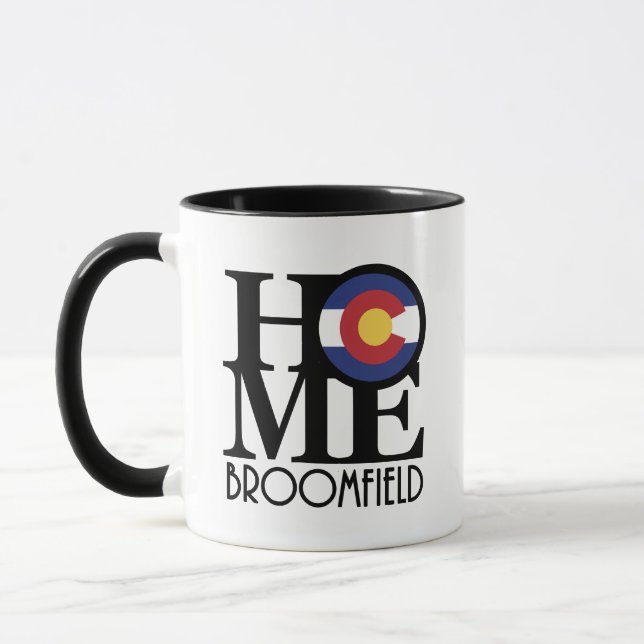HOME Broomfield Colorado 11oz Mugg (Vänster)