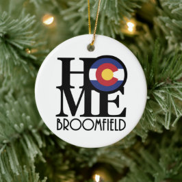HOME Broomfield Colorado Julgransprydnad Keramik