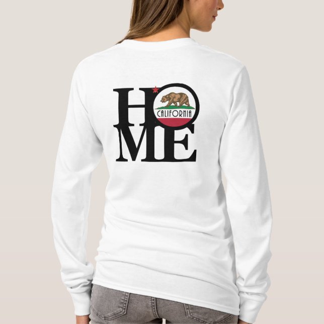 HOME California (back print) T Shirt (Baksida)