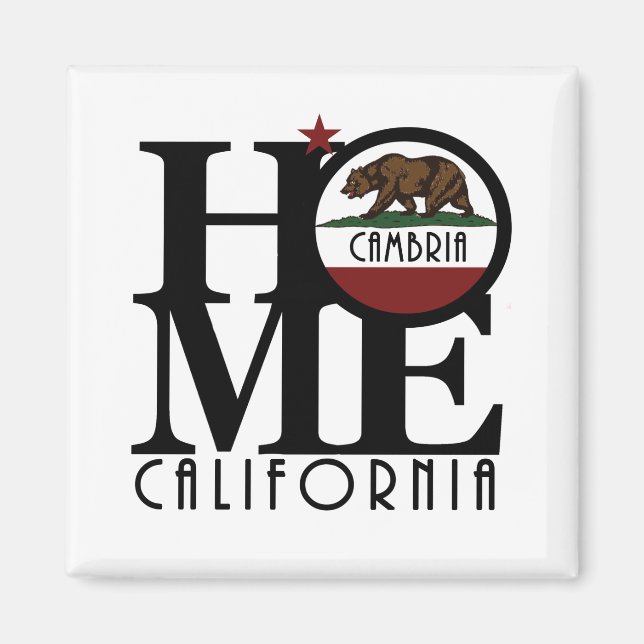 HOME Cambria California Magnet (Framsidan)