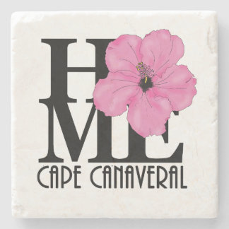 HOME Cape Canaveral Rosa Hibiscus Stenunderlägg