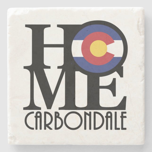 HOME Carbondale Colroado Stenunderlägg (Framsidan)