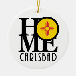 HOME Carlsbad New mexico Julgransprydnad Keramik