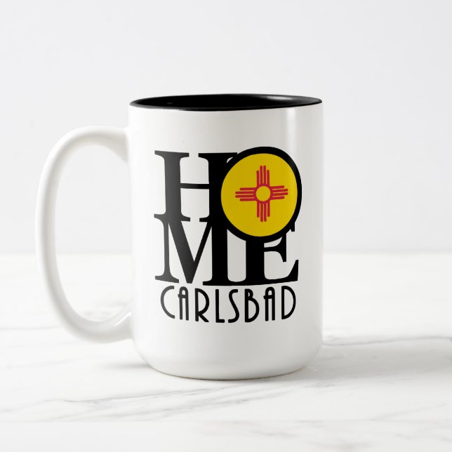 HOME Carlsbad NM 15oz Två-Tonad Mugg (Vänster)