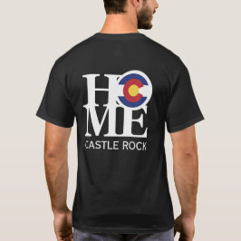 HOME Castle Sten mörk T Tee Shirt