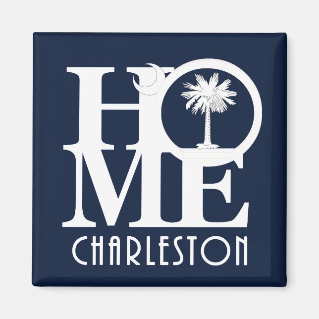HOME Charleston SC Magnet (Framsidan)