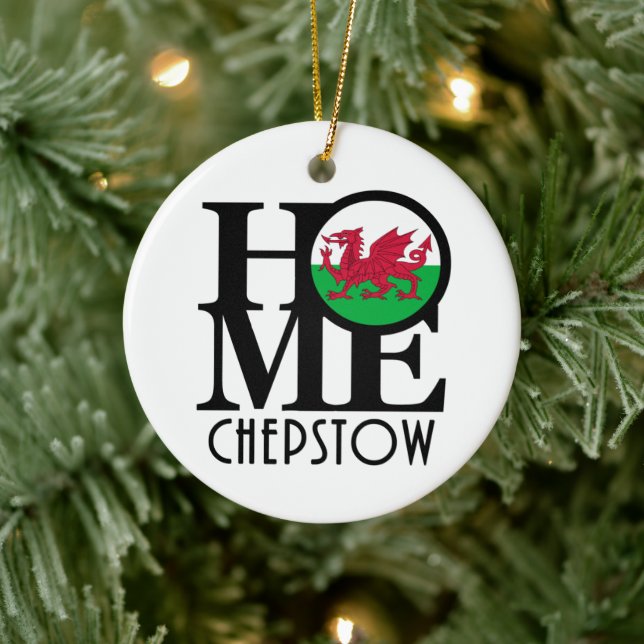 HOME Chepstow Wales Julgransprydnad Keramik (Träd)