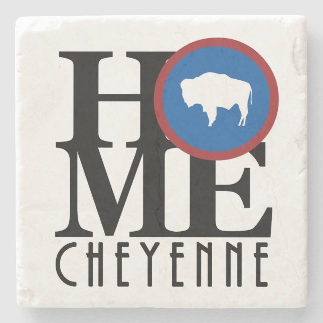HOME Cheyenne Wyoming Stenunderlägg (Framsidan)