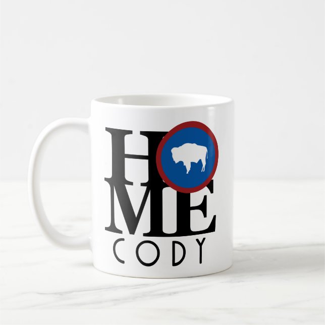 HOME Cody Wyoming 11oz Kaffemugg (Vänster)