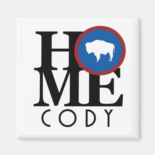 HOME Cody Wyoming Magnet (Framsidan)