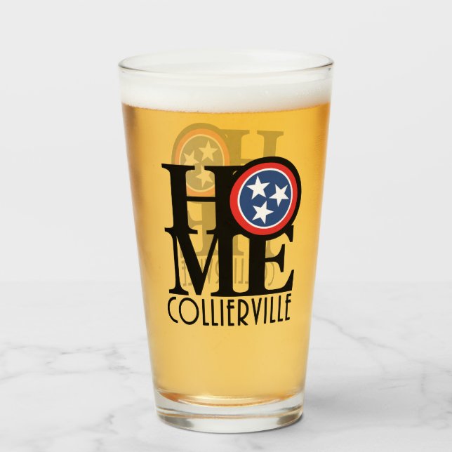 HOME Collierville Glaskopp (Baksida fylld)