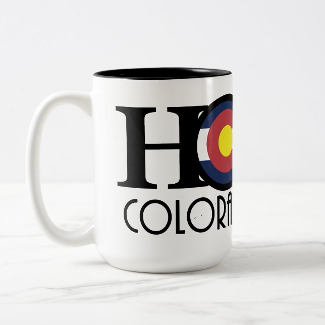 HOME Colorado Vår 15 oz Två-Tonad Mugg (Vänster)