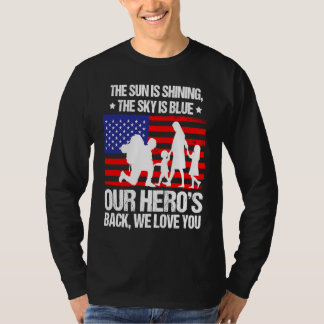 Home Coming Veteran Poem Soldier Appreciation Fami T Shirt
