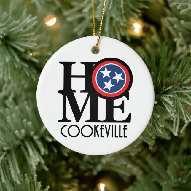 HOME Cookvillle Tennessee Julgransprydnad Keramik (Träd)