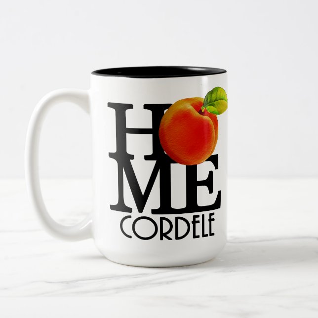 HOME Cordele Georgia 15oz Två-Tonad Mugg (Vänster)