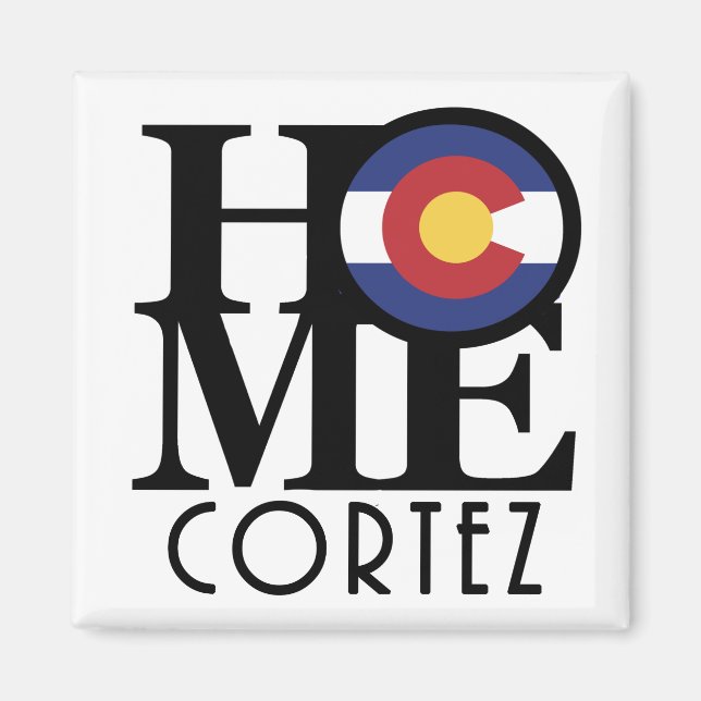 HOME Cortez Colorado Magnet (Framsidan)