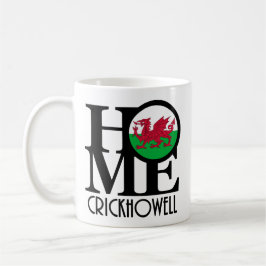 HOME Crickhowell Wales 11oz Kaffemugg