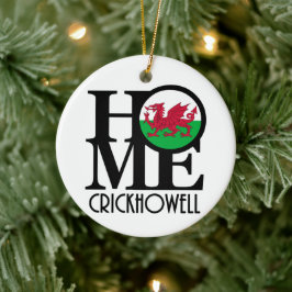 HOME Crickhowell Wales Julgransprydnad Keramik