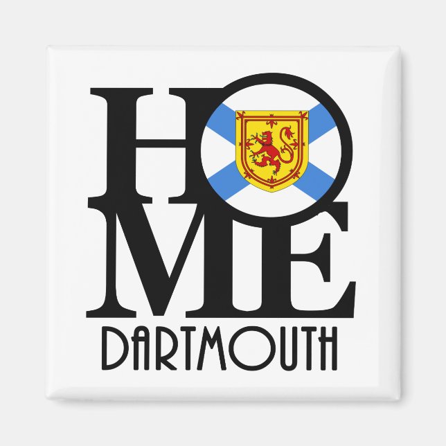 HOME Dartmouth Nova Scotia Magnet (Framsidan)