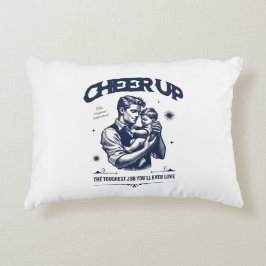 HOME DECOR DADDY CHEER UP ACCENT PILLOW PRYDNADSKUDDE