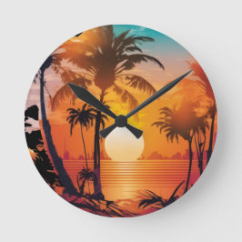 HOME DECOR LIFE'S JOURNEY CHEER UP  WALL CLOCK  RUND KLOCKA