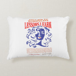 HOME DECOR MANIPULATE LESSONS LEARN ACCENT PILLOW  PRYDNADSKUDDE