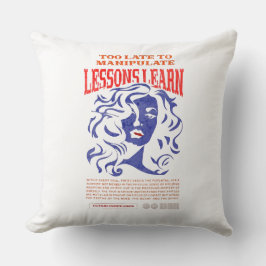 HOME DECOR MANIPULATE LESSONS LEARN THROW PILLOW  KUDDE