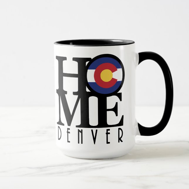 HOME Denver Colorado 15oz Mugg (Höger)
