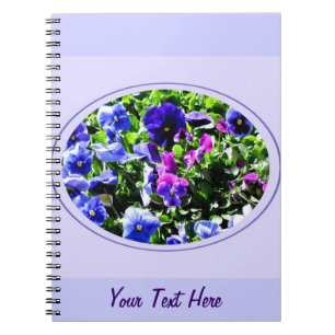 Home Depot Pansy Anteckningsbok Med Spiral