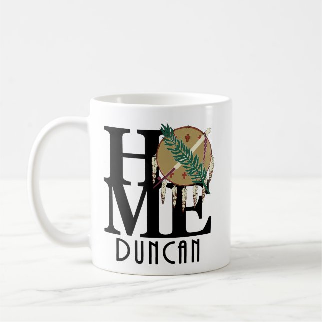 HOME Duncan Oklahoma 11oz Kaffemugg (Vänster)